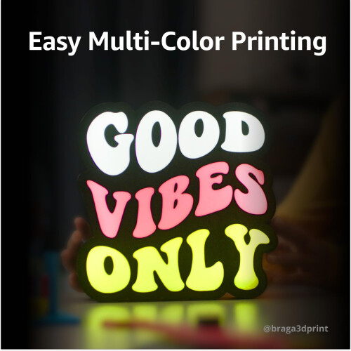 Bambu Lab A1 Combo + LED Lamp Kit, Multi-Color 3D Printing (With AMS lite) 2