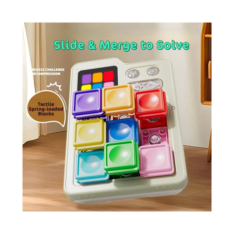 Jouet Éducatif Klotski de Poche pour Enfants, Jeu D'Induction et Jeu de ...