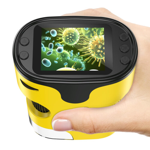 Kids Digital Microscope Science Gift: Complete STEM Toy Kit for Ages 4-12