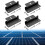 Anbte 4PCS Solar Panel Mounting Z Brackets, Aluminum Solar Panel 1