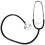 Timesco TD1-13-107 Timesco TD113107 Ruby Single Head Stethoscope, Black 2