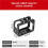 Aluminum Alloy Full-Coverage Camera Cage Protective Frame for AKASO Brave8 Action Cameras. 4