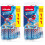 Vileda 4 x Vileda Supermocio 3 Action Microfibre Mop Head Replacement Refill Blue 1