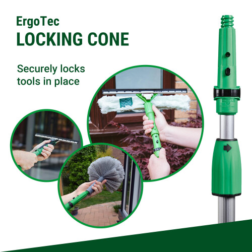 Unger EZ120UNGER OptiLoc Telescopic Window Cleaning Pole / Multi-Use 2