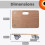 Move-It Dolly Trolley, 220kg Rectangular Furniture Appliance Boxes Mover 2