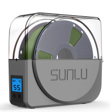 SUNLU Official Filament Dryer, Upgraded S1 Plus 3D Filament Dry Box Grey