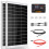 ECO-WORTHY Solar Panel Kit 240W 12V System Power 1kWh/Day Off-Grid 1
