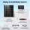 ECO-WORTHY Solar Panel Kit 240W 12V System Power 1kWh/Day Off-Grid 3