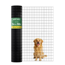 ARIFARO 1.5m x 15.2m Metal Wire Mesh Fencing (5cm x 7.5cm Holes)