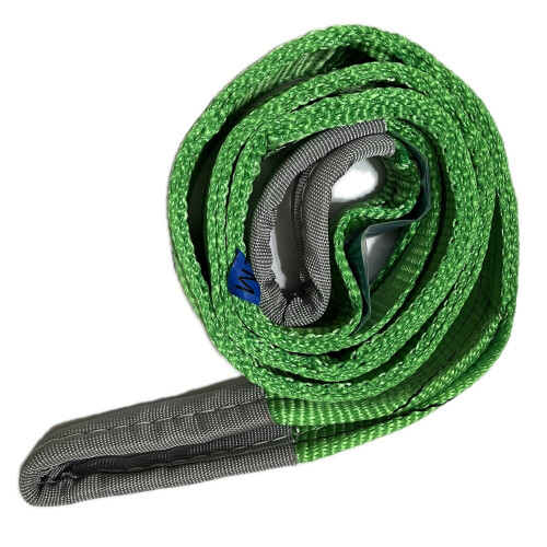 Generic Duplex Web Sling 1 Ton - 5 Ton Lifting Strap Flat Webbing Sling 2 Metre 2