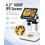 Coin Microscope, Aopick 4.3 Inch USB Microscope with 50X-1000X 2