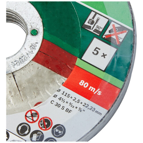 Bosch Bosch 2609256334 Cutting Disc Set with Depressed Center for Stone 2