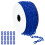 PATIKIL Blue Plastic Chain 115 ft 6mm Safety Barrier Chain 1