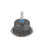 wolfcraft wolfcraft 50 mm Wire Cup Brush for Drill - Hex Shank Derusting Attachment 1