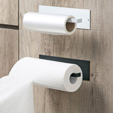 Kitchen Roll Holder Roll Holder Wall Roll Holder For Kitchen Paper No Drilling Aluminum Matte Finish Paper Roll Holder Kitchen Roll Holder