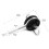 QWORK 10Pcs Electric Fencing Ring Insulators, Wire Mesh Double Hook 6