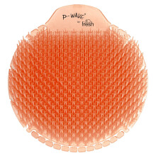 P-Wave Slant6 Urinal Mats Scented, 10 Screens Pack, Fits Most Urinals & Waterless, Long Lasting 30 Days Urinal Deodoriser & Odour Neutraliser, Anti-Sp