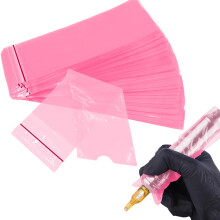 200PCS Disposable Tattoo Pen Bags Large Tattoo Pen Sleeves 18 x 6,5 cm