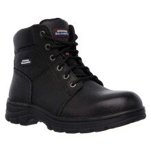 Skechers Men's Workshire Classic Boots, Black Embossed Leather, 13 UK
