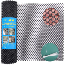 Black Plastic Chicken Wire Mesh Fencing 40CM*2M - Heavy Duty Hexagonal Poultry Netting, Snake Proof Barrier for Chicken Coops, Dog Kennels, Rabbit Hut