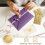 320 Pack Gold Embossed Envelope Seal Stickers, Heart Pattern 5
