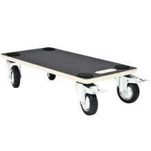 TekBox Transport Roller Furniture Moving House Dolly (4 Wheel - Regular)