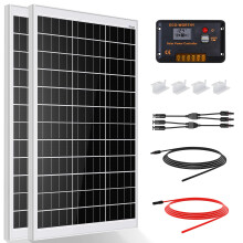 ECO-WORTHY 240W Mono Solar Panel Kit 12V Off-Grid for Caravan Campervan