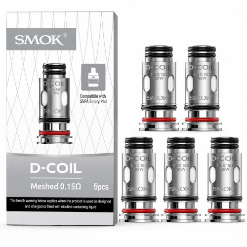 Smok SMOK D-Coil Coils 0.15 Ohm Mesh [Pack of 5]