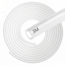 QWORK 3 Meters Silicone Tube 4mm ID, 6mm OD, Plastic Tube, for Water, Oil, Air Transfer