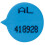 GoSecure Security Seals Numbered Round Blue (Pack of 500) S3B 2