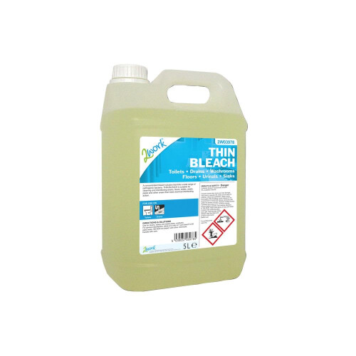 2WORK 2W03978 Thin Bleach, 5 L