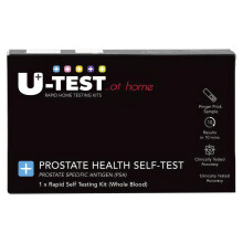 U-Test Home Self-Test for Prostate Health, Accurate & Rapid Result in Under 10 Minutes - Detect Prostate Specific Antigen (PSA) -Single Person Prostat