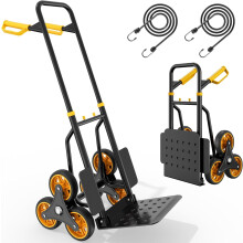 YITAHOME 6 Wheels Stair Climber Trolley 150kg Foldable Sack Truck