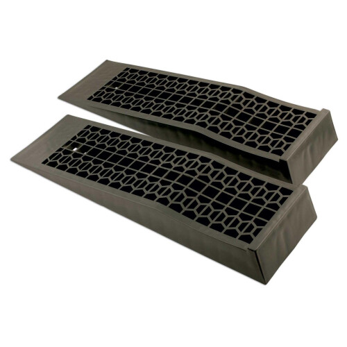 KATSU Tools Plastic Car Ramp 2 Pack, Low Profile, Heavy Duty 5 Ton Capacity 2