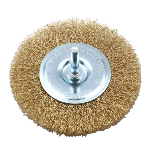 Hilka 4" Wire Wheel Brush 1