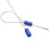 100pcs Numbered Security Cable Seals Tamper Proof Steel Wire Cable Tags Pull-Tite Trailer Seals Cable Ties-Strap (Blue) 4