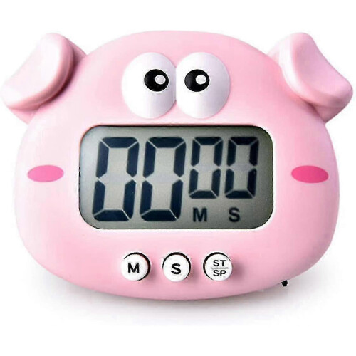 Kitchen Timer, Cute Cartoon Animal Countdown Timer, Digital Cooking Timer With Magnetic 26-27s