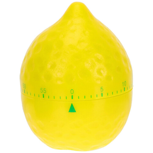Kitchen Timer Lemon Shape Plastic for Time Reminding 1Pcs