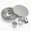 Cookie Cutters Stainless Steel Cookie Cutter, Round Pastry Pieces For Biscuits 1