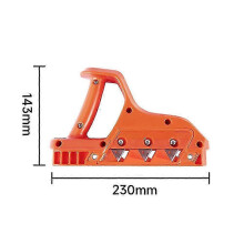 ABS Chamfering Planer Wood Edges Trimming Tool Tilt Angle Ceiling Planer Stainless Steel Blade