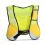Multi function Night Sporting Reflective Cycling Running Vest Hiking Jacket (Yellow) 1