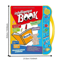 Libro interactivo, libro educativo musical de inglés para el aprendizaje de la fonética, libros para hablar (1 unidad)