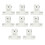 8Pcs Linear Motion Rail Clamping Rod Guide Support Aluminum for Shaft 3D Printer Accessory 1