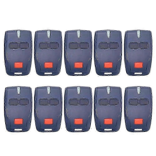 10pcs Remote Control 2 Button 433MHz Code Garage Door Gate Remote BFT MITTO 2 MITTO 4,New 2026 Black
