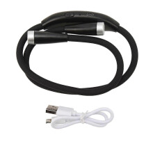 Neck Reading LED Lamp 3 Gear Bendable Silicone ABS White Light Source LED Hug Light Writing