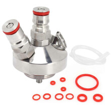 Mini Keg Beer Dispenser Kit Stainless Steel Ball Beer Dispenser Relief Valve for 2L/3.6L/5L Keg