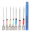 Sticknadelset aus Stahl, inklusive Griff 1