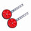 Stable Children Cycle Stabilisers Bicycle Training Wheels Universal Safe 1220" Inch Red 4