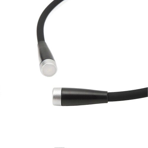 Neck Reading LED Lamp 3 Gear Bendable Silicone ABS White Light Source LED Hug Light Writing 2