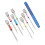 Sticknadelset aus Stahl, inklusive Griff 4